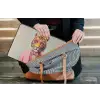 Tijger - Strik - Jasje - Roze laptophoes neopreen klein -tas