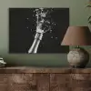 Champagne - Zwart - Spetters - Popping PET vilt klein -sfeer2