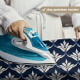 Modern - Ontwerp - Blauw Wandkleed katoen klein 269 -sfeer9
