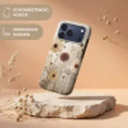 Wilde bloemen - Botanisch - Vintage - Natuur - Rustiek Toughcase MagSafe Apple iPhone 17 Pro Max klein -USP_RandenV_NL