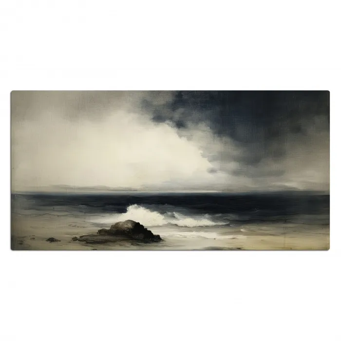 Zee - Rotsen - Storm Muismat XXL klein -3d_leeg