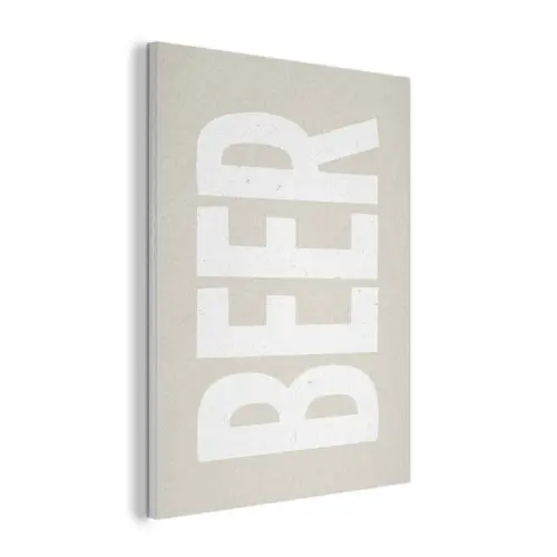 Beer - Japandi - Beige - Decoratie PET vilt klein -3d