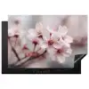 Bloesems - Meeldraden - Geel - Wazig Inductie beschermer vinyl 3mm klein -3d