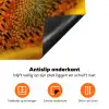 Zonnebloem - Dauwdruppels - Geel - Zonlicht Inductie beschermer vinyl 3mm klein -zzzzzzz-td-onderkant