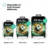 Voetbal on fire NBS - Handbagage koffer - Kinderen Unisex middel zzzzzzVergelijking_3FR
