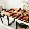 Colosseum - Rome - Roze Bloemen Placemat vinyl groot -zzsfeer4_Kitchenyeah-website