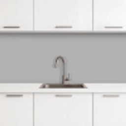 Grijs - Effen print keuken achterwand 2 middel 871 -3d
