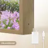 Lavendel - Bloemen - Zonsondergang - Paars - Weide Light Box met batterij (Wandlamp) middel -USP_websiteoplaadbaarNL