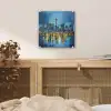 Skyline Toronto - Water - Stadslichten - Toren plexiglas 5mm klein -sfeer4