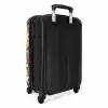 Monster met Stippen NBS - Handbagage koffer - Unisex middel -achterkant