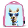 Allard Alpaca Kinderrugzak - Roze middel -3d