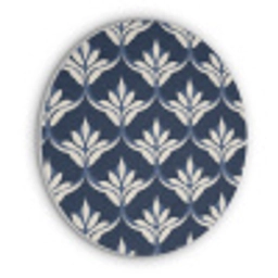 Modern - Ontwerp - Blauw Akoestische PET Vilt - Rond klein 838 -3d