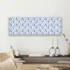 Frans - Citroen - Bladeren  - Blauw canvas 2cm klein 828 -sfeer6
