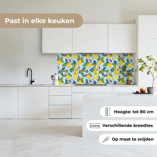 Illustratie - Citroen - Patroon keuken achterwand 2 middel 871 -sfeer4_NL