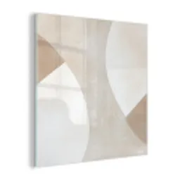 Bruin - Japandi - Abstract plexiglas 5mm klein -z3d