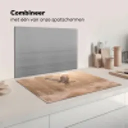 Buizerd - Roofvogel - Natuur - Bruin Inductie beschermer vinyl 3mm klein -wsfeer7_website