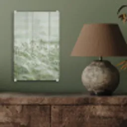 Grassen - Minimalistisch - Groen plexiglas 5mm klein -sfeer3