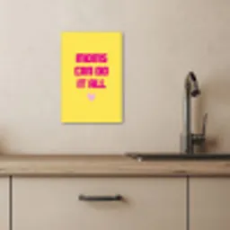 Quote - Moeder - Hartje - Roze KitchenYeah - Keuken - Canvas klein -sfeer2