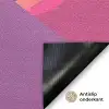 Zon - Heuvels - Paars - Abstract Deurmat klein -antislip_NL