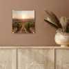 Wijngaard - Zonsondergang - Landschap plexiglas 5mm klein -sfeer5