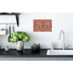 Klassiek - Botanisch - Roze Muursticker klein 286 -keuken