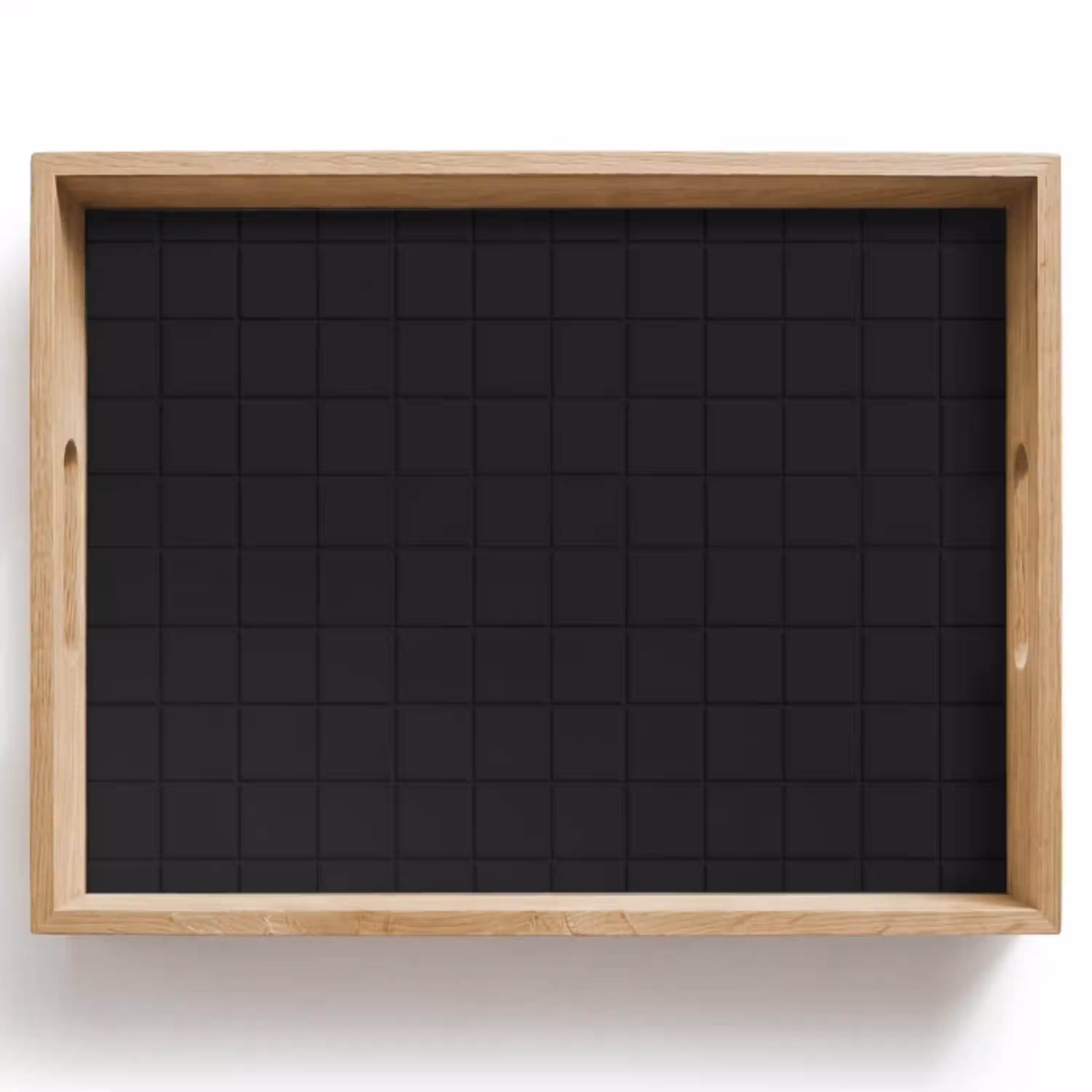 Tegels - Patroon - Mat - Zwart Dienblad Rechthoek middel 911 -z3d_shopping