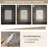 Prinses - Kroon - Blauw - Stippen Light Box met kabel klein -USP_dimbaarNL