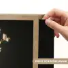 Sierlijk - Boeket - Goud - Vaas Light Box met batterij (Wandlamp) middel -USP_websiteprintNL