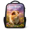 Cavia - Natuur - Dier Rugzak - Zwart middel -3d