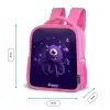 Kosmisch tentakelmonster Kinderrugzak - Roze middel -productfoto_formaten
