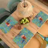 Mok - Koffie - Zigzag - Slagroom Placemat vinyl groot -zzsfeer5_Kitchenyeah-website