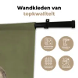 Pelikaan - Wit - Vogel - Klassiek - Natuur Wandkleed katoen klein -sfeer2