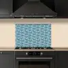 Klein - Oceaan - Walvis - Zeester keuken achterwand spatscherm klein 900 -sfeer1