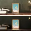 Glas - ijsblokjes - Citroen Light Box met kabel (Tafellamp) klein -sfeer3