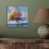 Boom - Seizoenen - Winter - Landschap aluminium wit klein -sfeer2