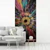 Explosie - Goud - Kleurrijk - Abstract fotobehang vinyl groot -woonkamer