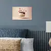 Cheesecake - Eten - Roze - Taart poster papier klein -sfeer2