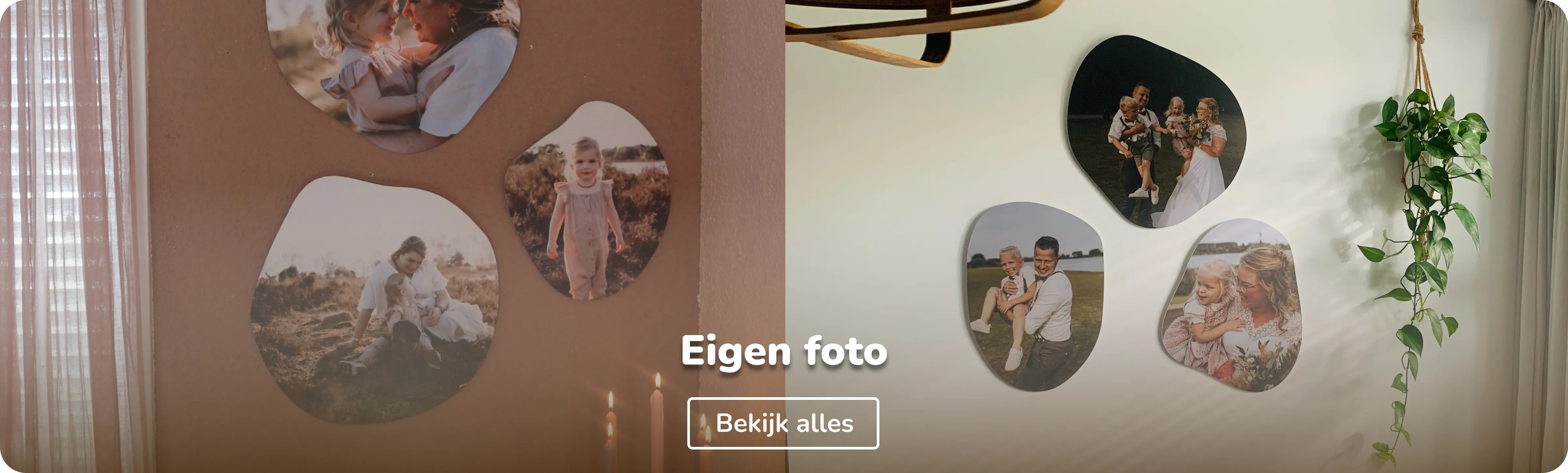 Organische vorm eigen foto