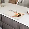 Sushi - Zalm - Rijst - Japans Inductie beschermer vinyl 3mm klein -sfeer8