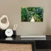 Jungle - Palmboom - Brug - Natuur - Planten poster papier klein -sfeer1