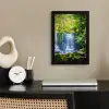 Jungle - Waterval - Australië - Planten - Natuur fotolijst zwart zonder passe partout klein -sfeer1