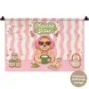 Matcha - Hond - Roze - Groen Wandkleed katoen klein -t3d_DE