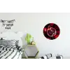 Granaatappel - Rood - Fruit Wandcirkel aluminium klein -kinderkamer