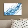 Spash - Water - Blauw canvas 2cm klein -sfeer3