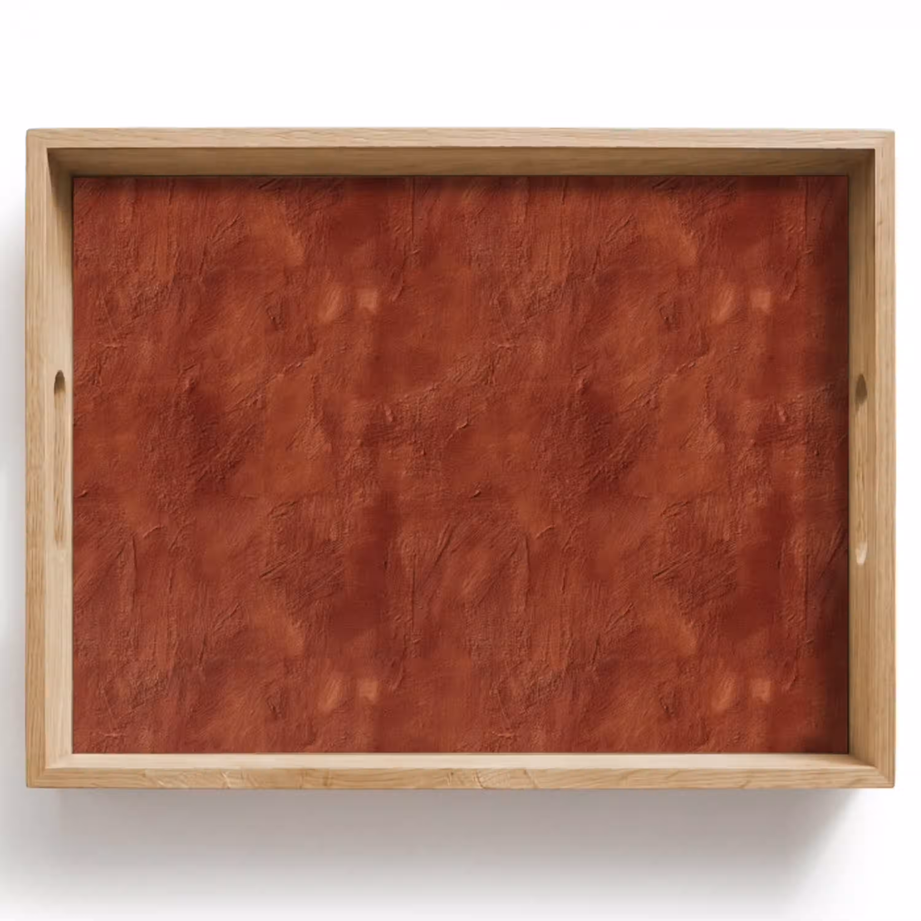 Stucwerk - Textuur  - Terracotta Dienblad Rechthoek middel 911 -z3d_shopping