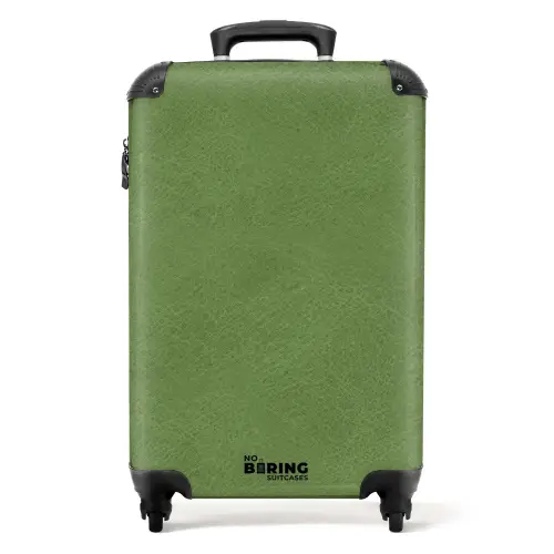 Lederen look mint groen NBS - Handbagage koffer - Kinderen Unisex middel -productfoto_recht