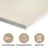 Strepen - Zwart - Abstract PET vilt klein -closeup_NL
