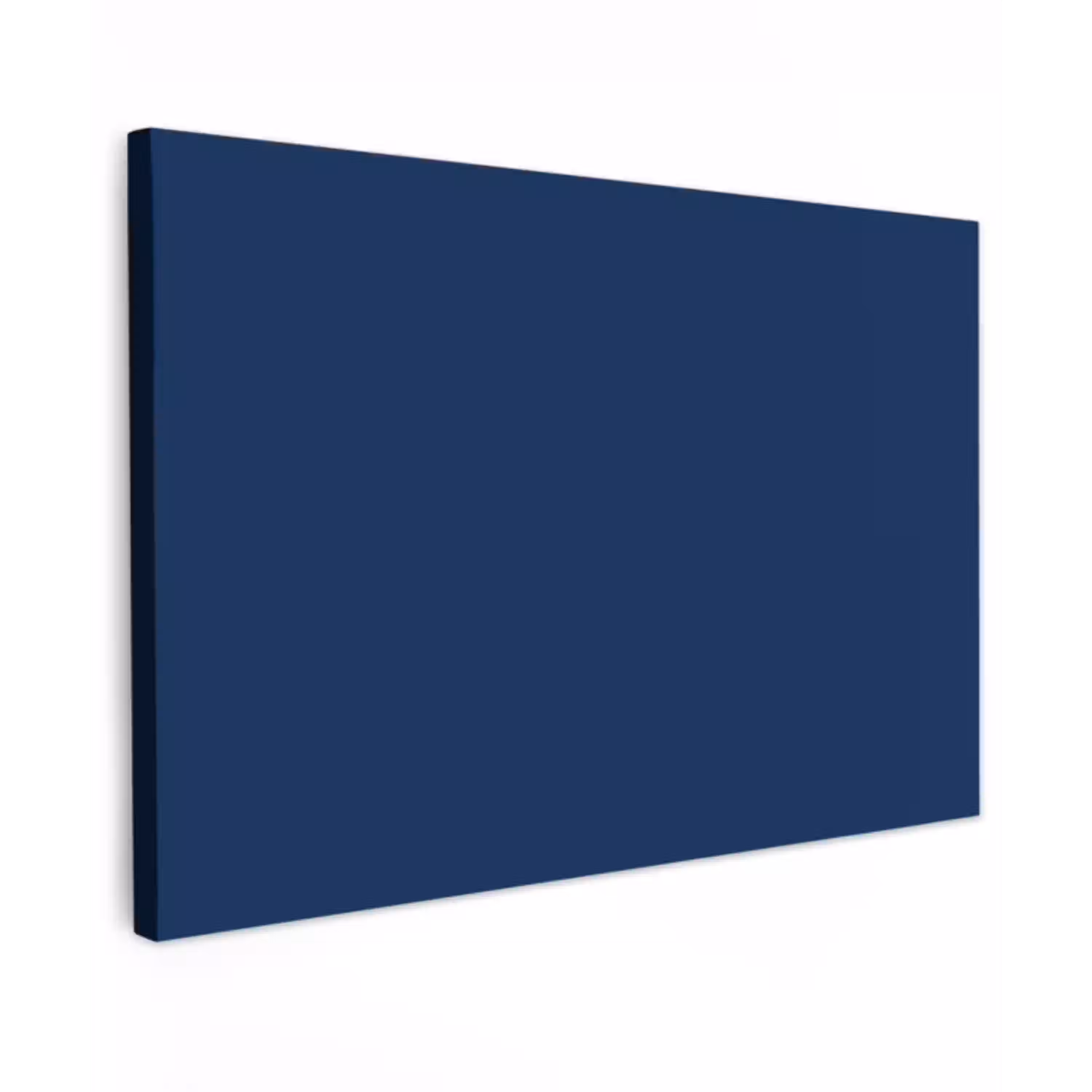 Midnight - Navy - Blauw Tuinposter op houten frame 2 cm dik klein 845 -3d