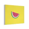Fruit - Watermeloen - Geel PET vilt klein -3d