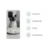 Kat - Siamees - Zwart Wit - Schattig - Dieren Telefoonhoesje Samsung Galaxy S10 Lite klein -specsS10Lite